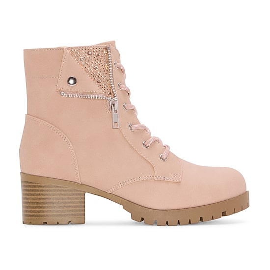 Thereabouts Little & Big Kid Girls Mckenna Flat Heel Lace Up Boots