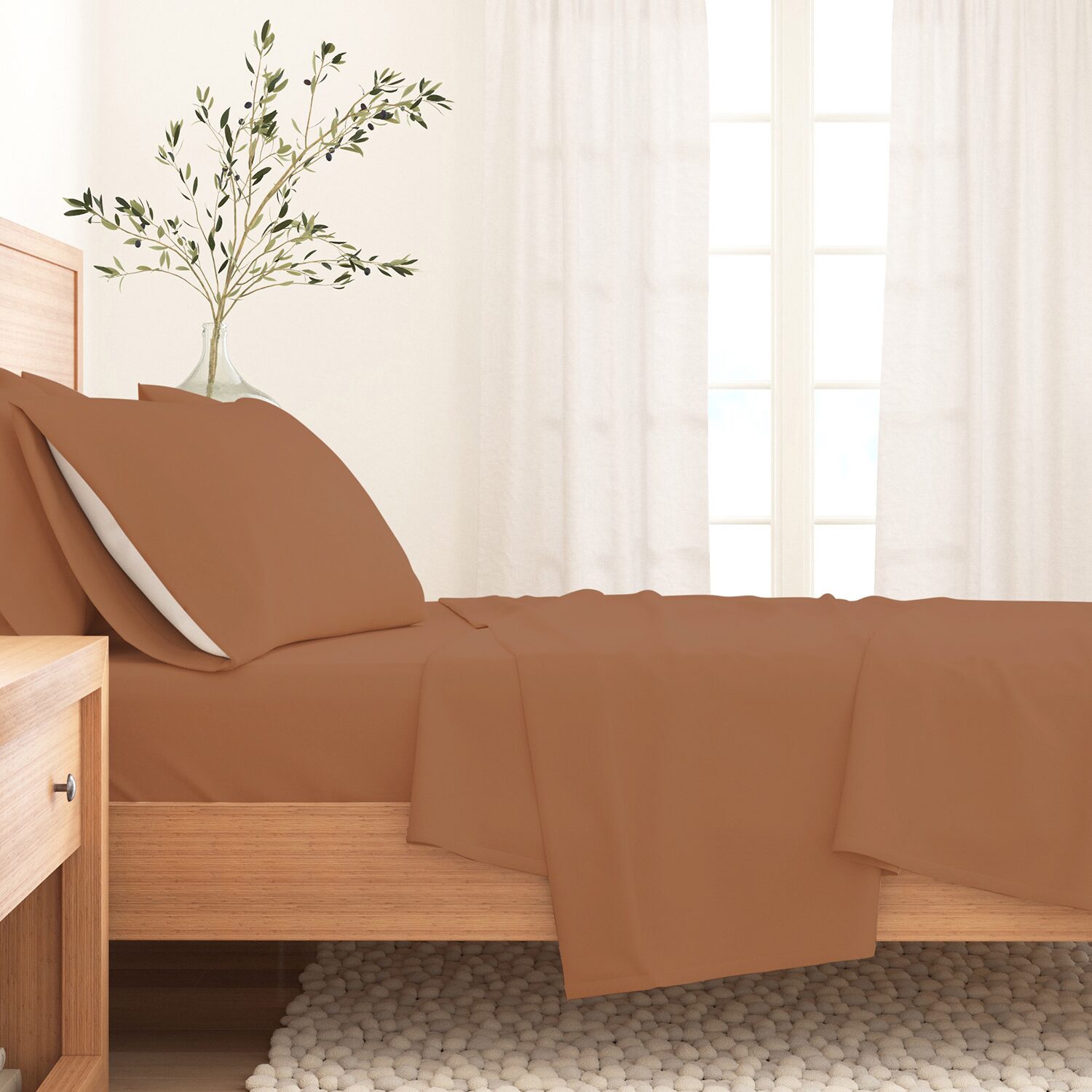 Linery Turkish Solid Sheet Set