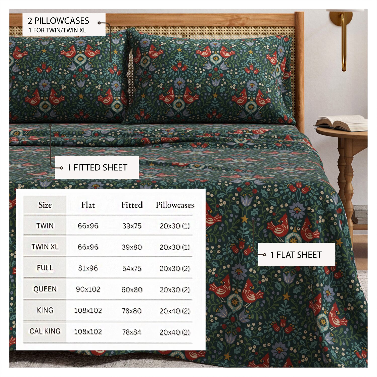 Linery Turkish Holiday Sheet Set