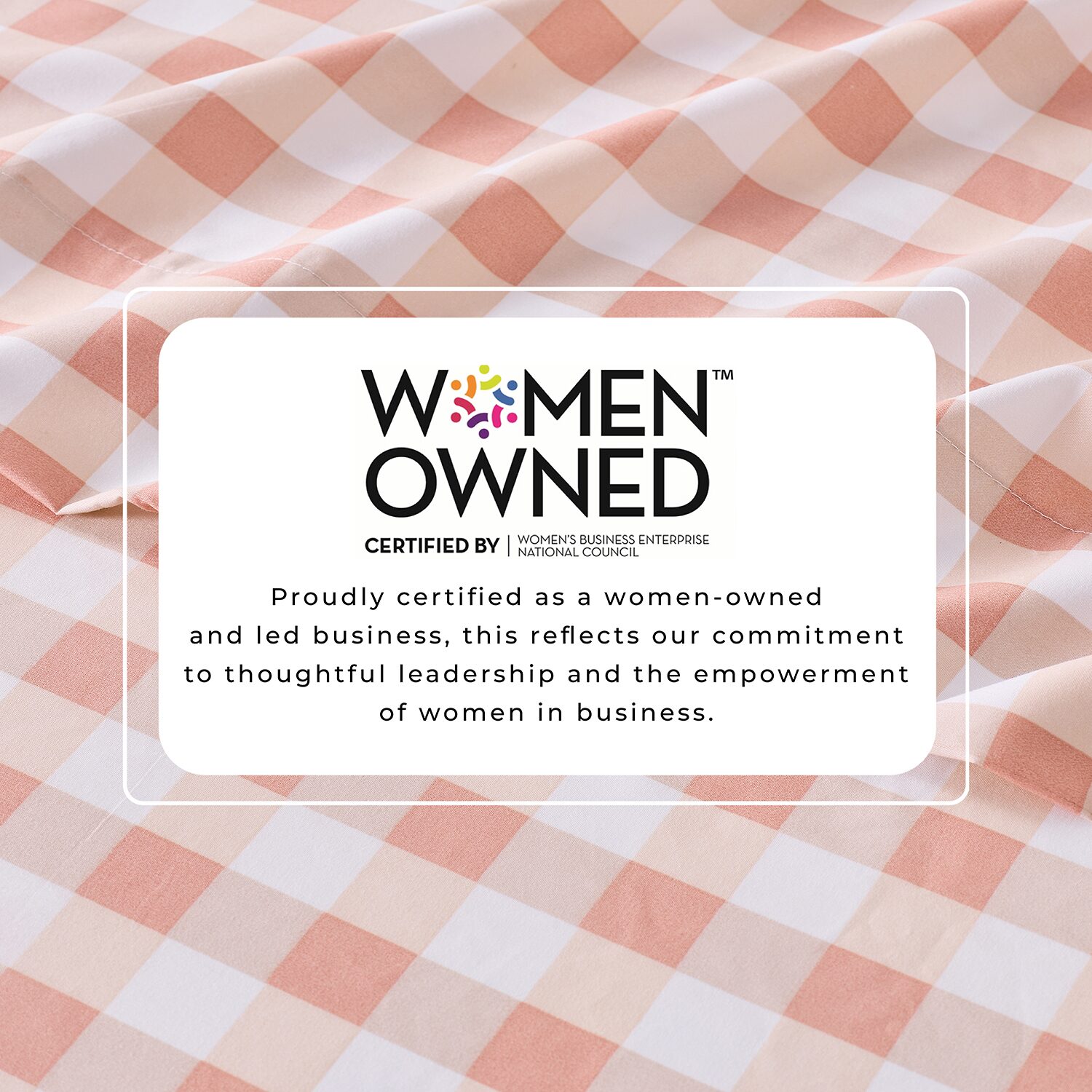Linery Gingham Printed Sheet Set