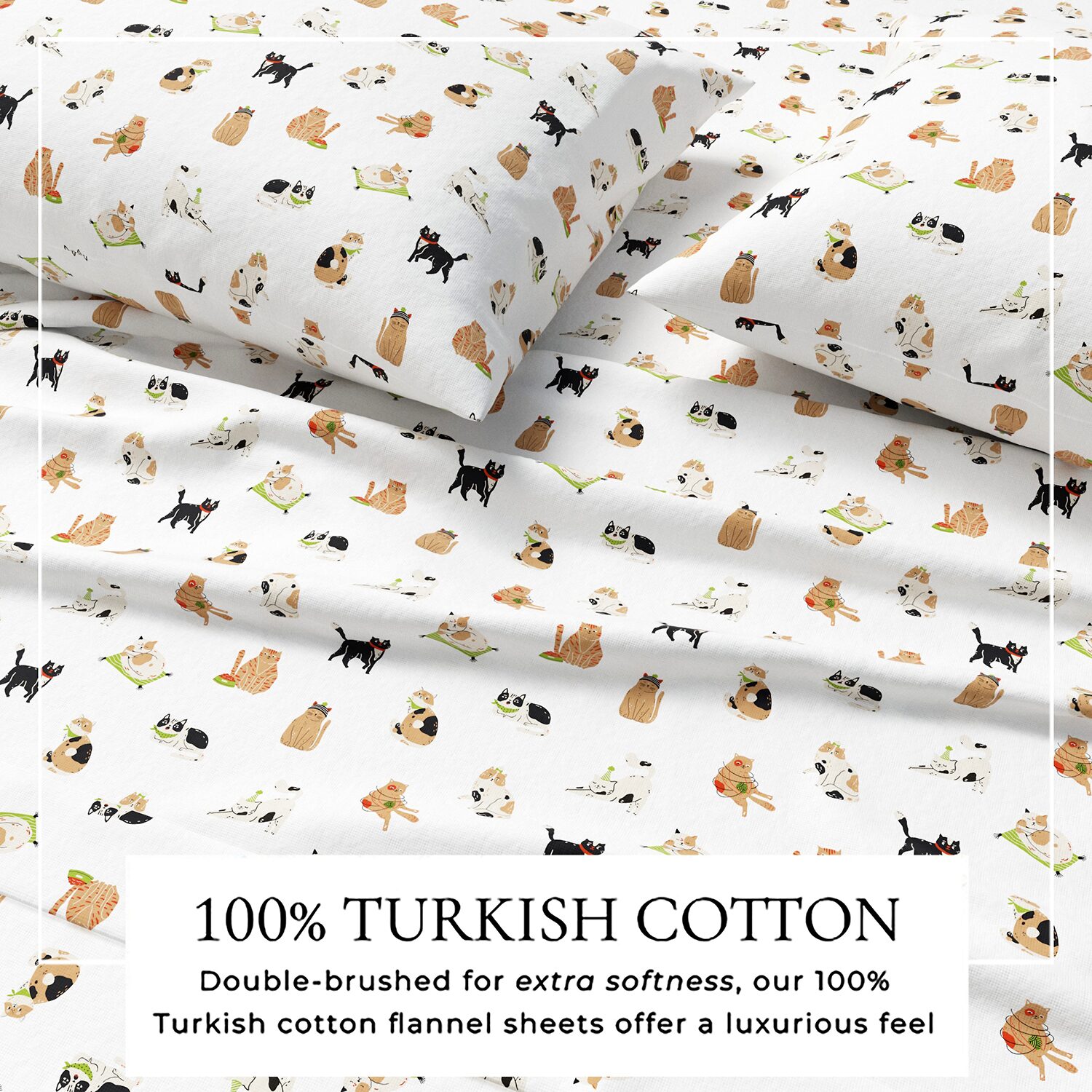 Linery Turkish Christmas Sheet Set