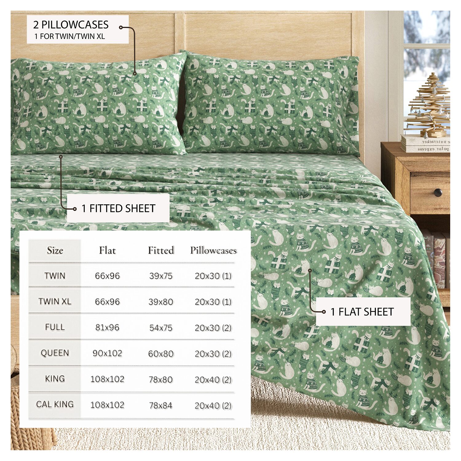 Linery Turkish Holiday Sheet Set