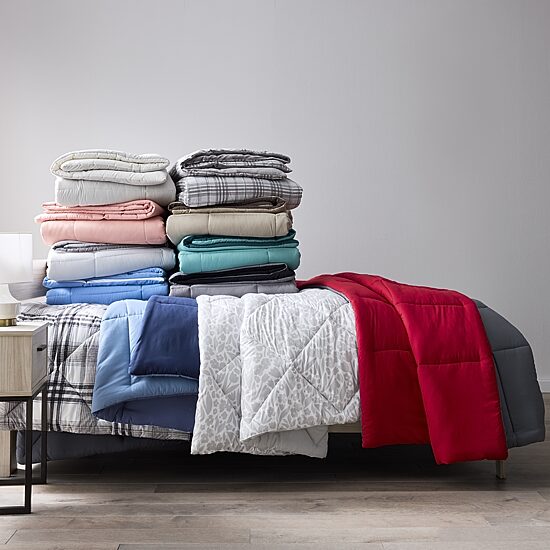 Home Expressions Ultra Soft Down Alternative Reversible Comforter