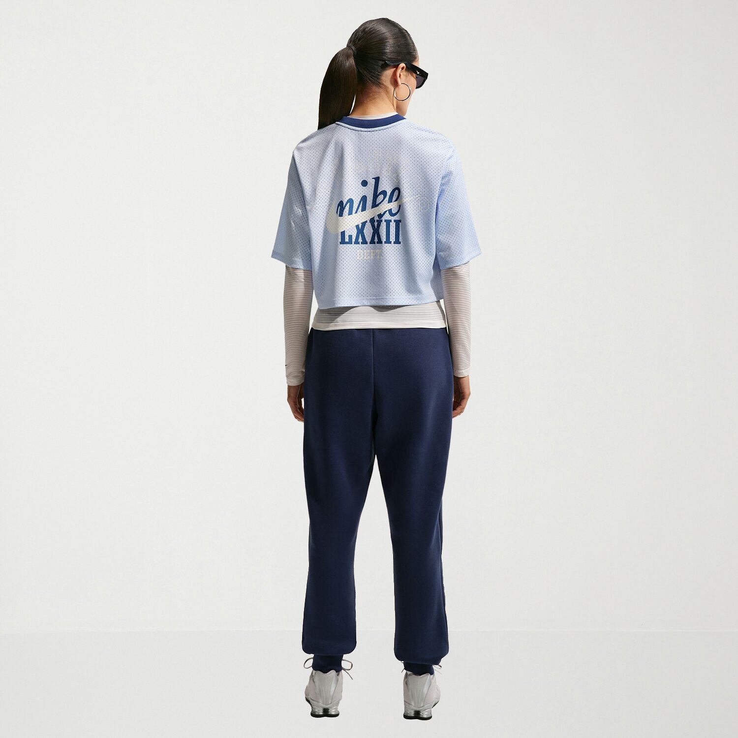 Nike Womens Cuffed Mid Rise Regular Fit Active Jogger Pant