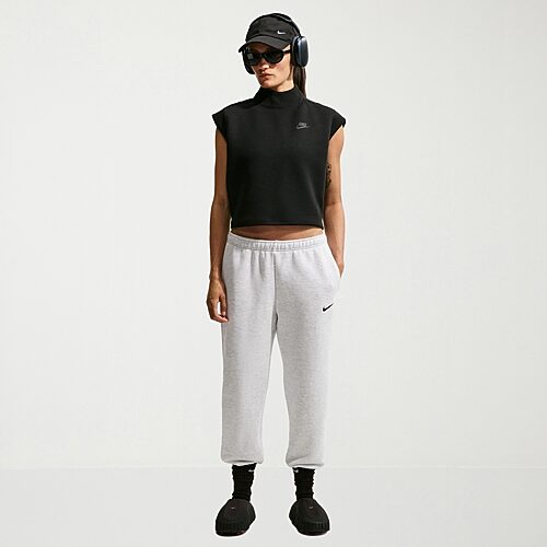 Nike Womens Cuffed Mid Rise Regular Fit Active Jogger Pant, Xx-large, Gray