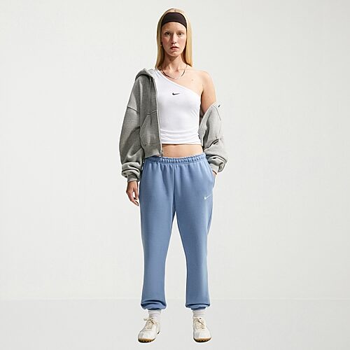 Nike Womens Cuffed Mid Rise Regular Fit Active Jogger Pant, X-large, Blue