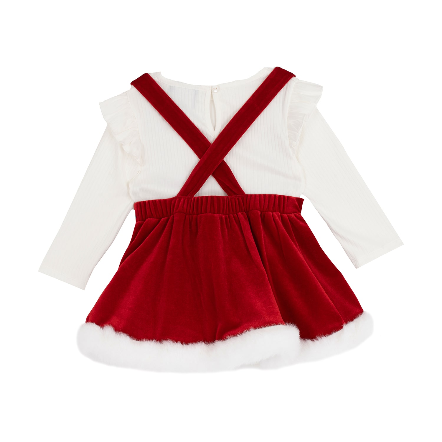 Rare Editions Baby Girls Fitted Bows 3-pc. Dress Set