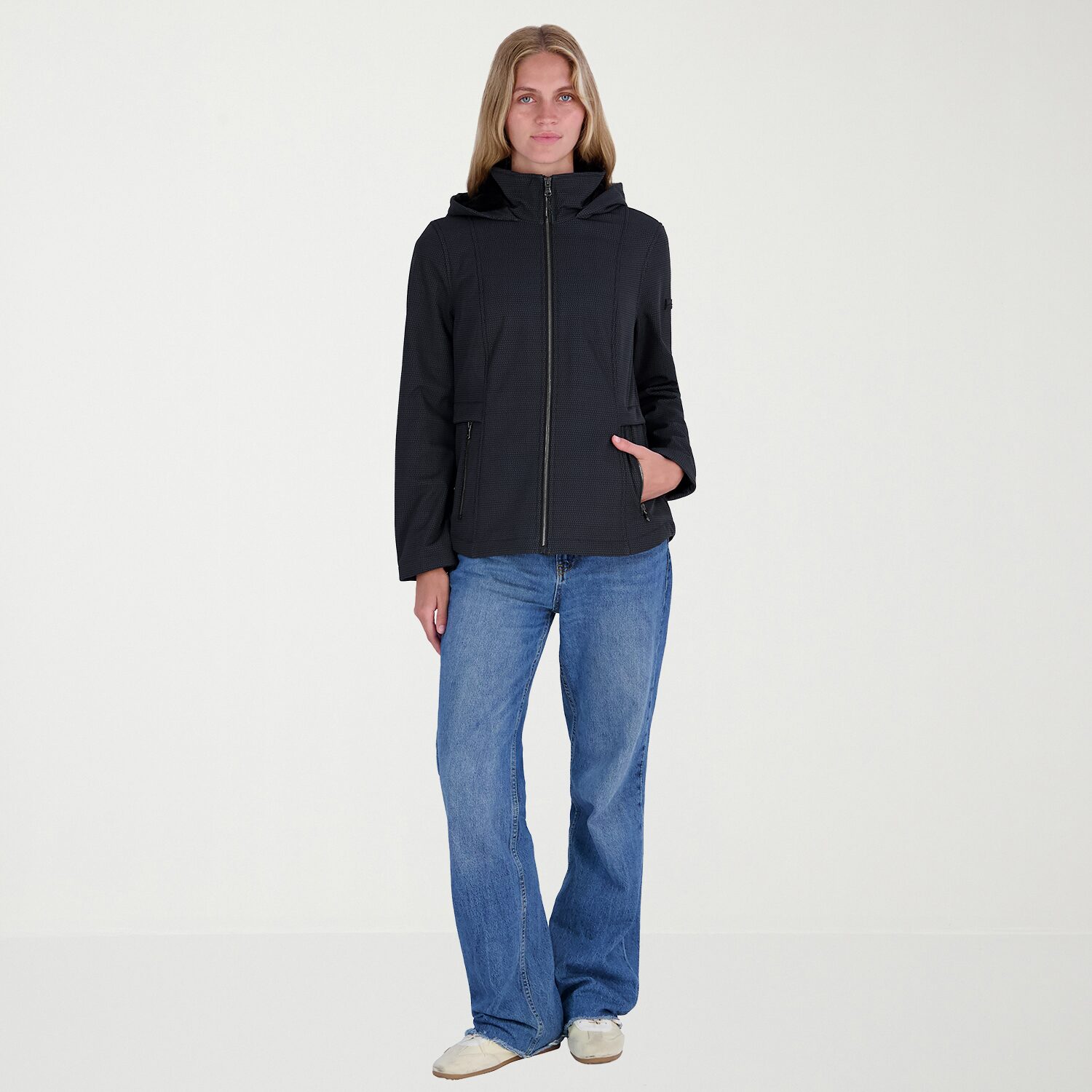 Hfx Winter Warmth Womens Weather Resistant Lightweight Softshell Jacket