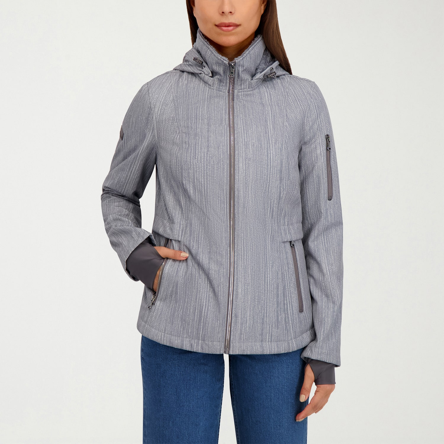 Hfx Winter Warmth Womens Weather Resistant Lightweight Softshell