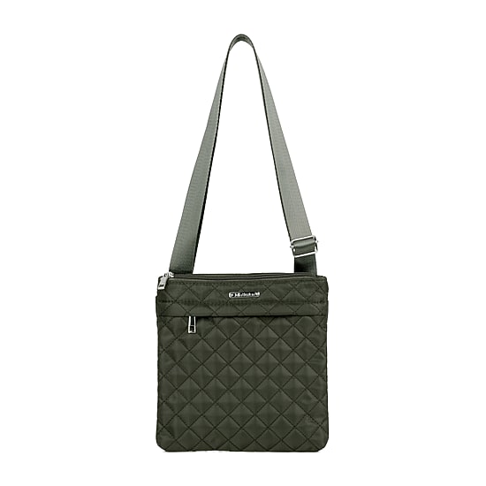 Julia Buxton Quilted Nylon Crossbody Bag