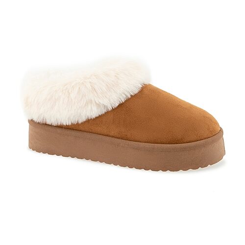 Unionbay Jodi Womens Round Closed Toe Slip-on Shoe In Brown