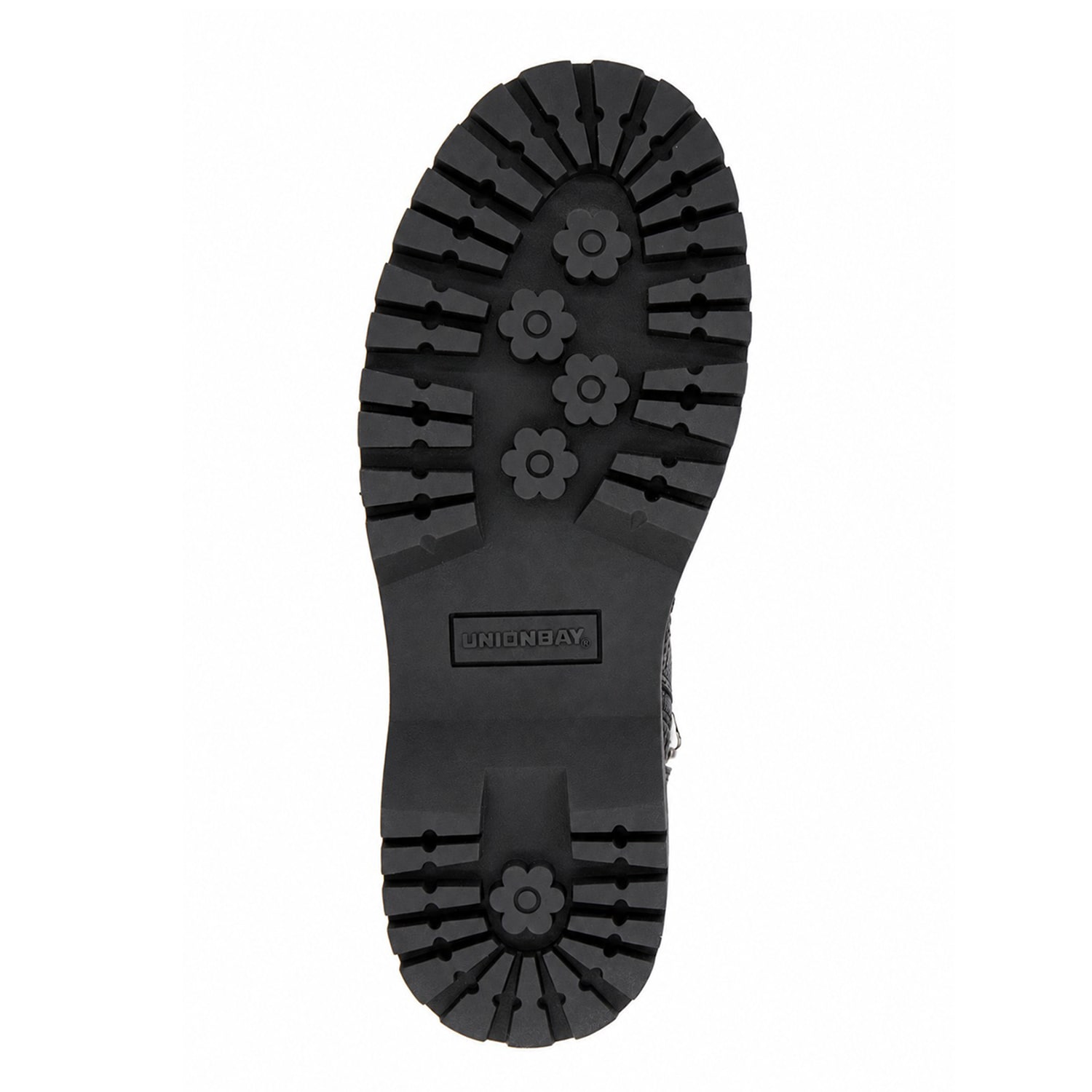 Unionbay Womens Ginny Flat Heel Combat Boots