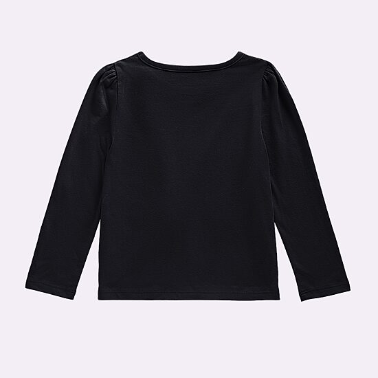 Okie Dokie Toddler & Little Girls Round Neck Long Sleeve Regular Fit Graphic T-Shirt