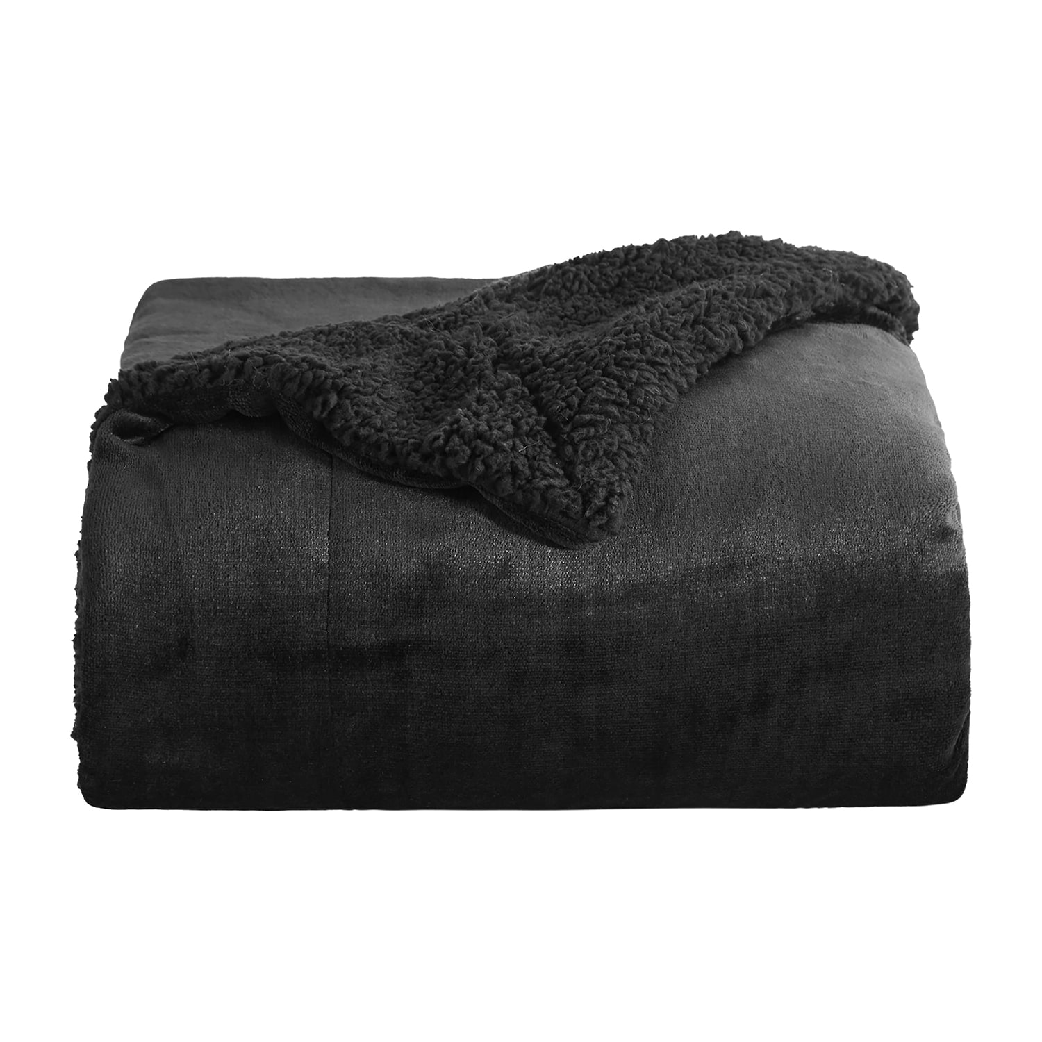 Bedsure® Sherpa Solid Midweight Blanket