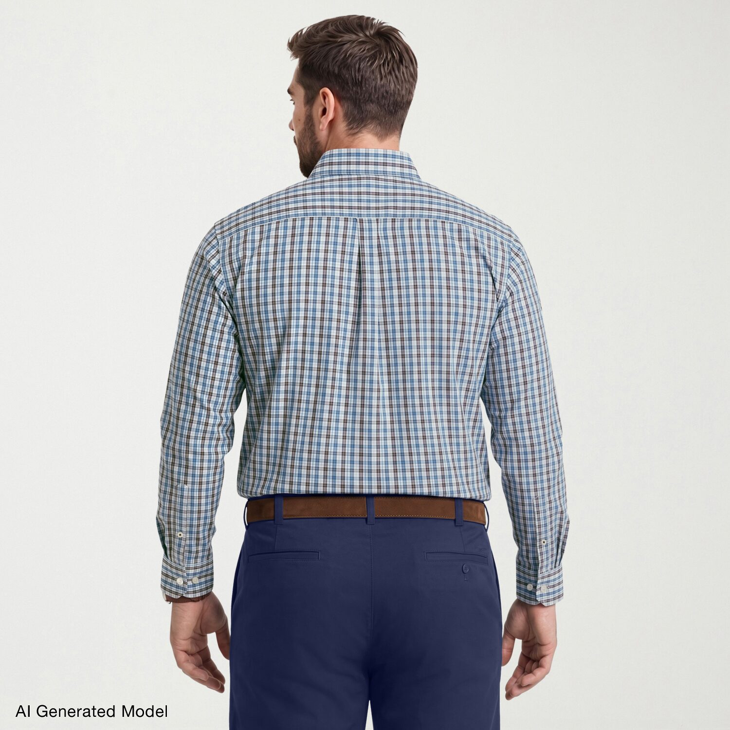 IZOD Mens Long Sleeve Regular Fit Big and Tall Button-Down Shirt