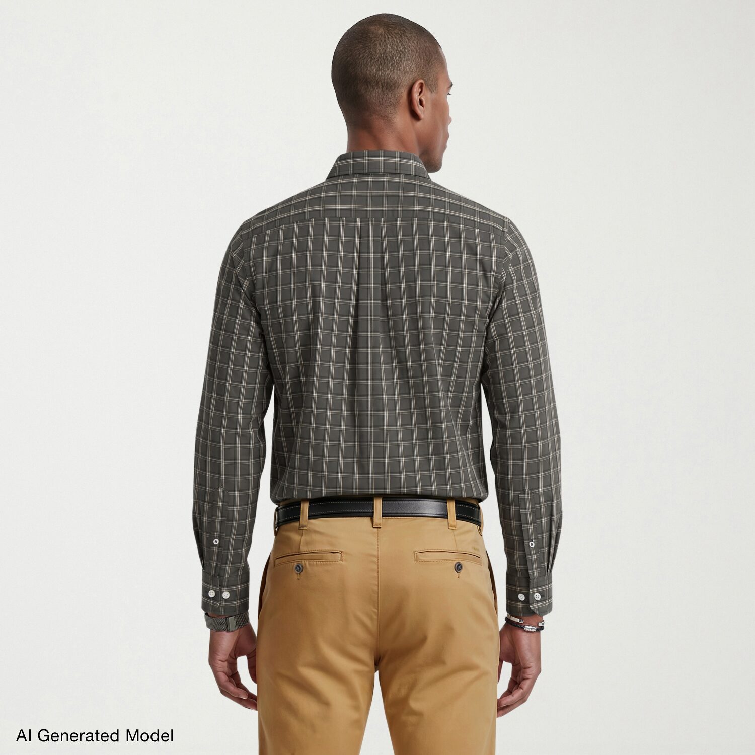 IZOD Mens Long Sleeve Regular Fit Wrinkle Free Button-Down Shirt