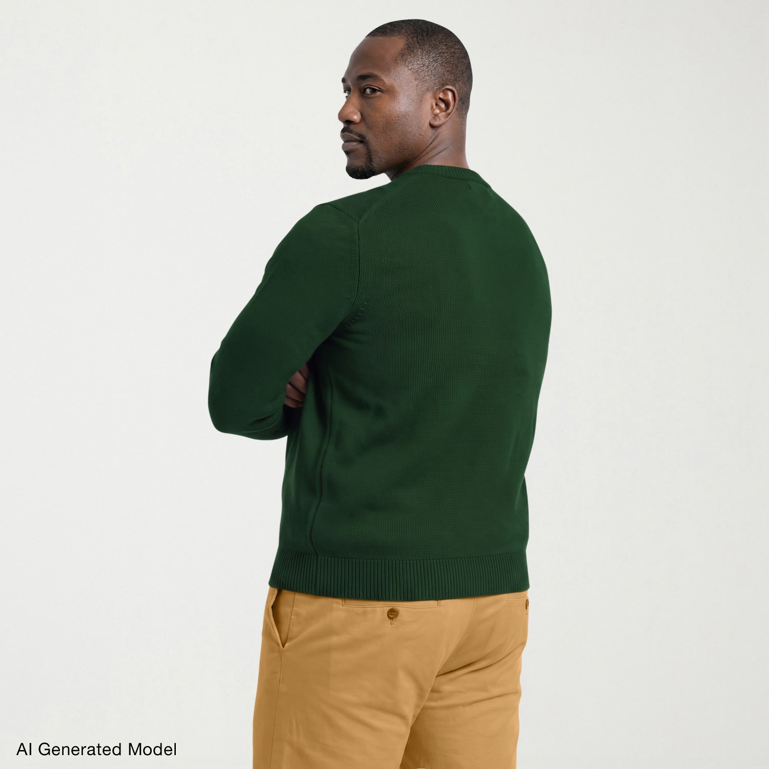 IZOD Big and Tall Mens Crew Neck Long Sleeve Pullover Sweater