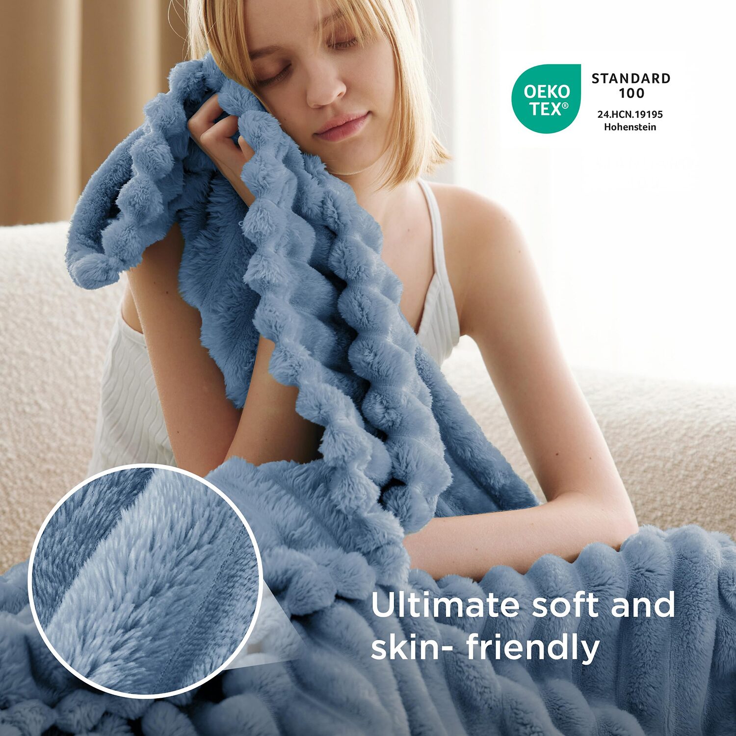 Bedsure® Chunky Corduroy Midweight Blanket