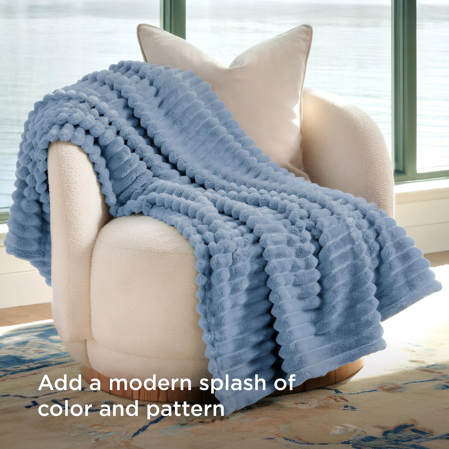 Bedsure® Chunky Corduroy Midweight Blanket