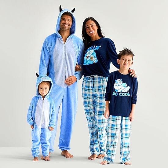 North Pole Trading Co. Fleece Long Sleeve Hooded One Piece Pajama