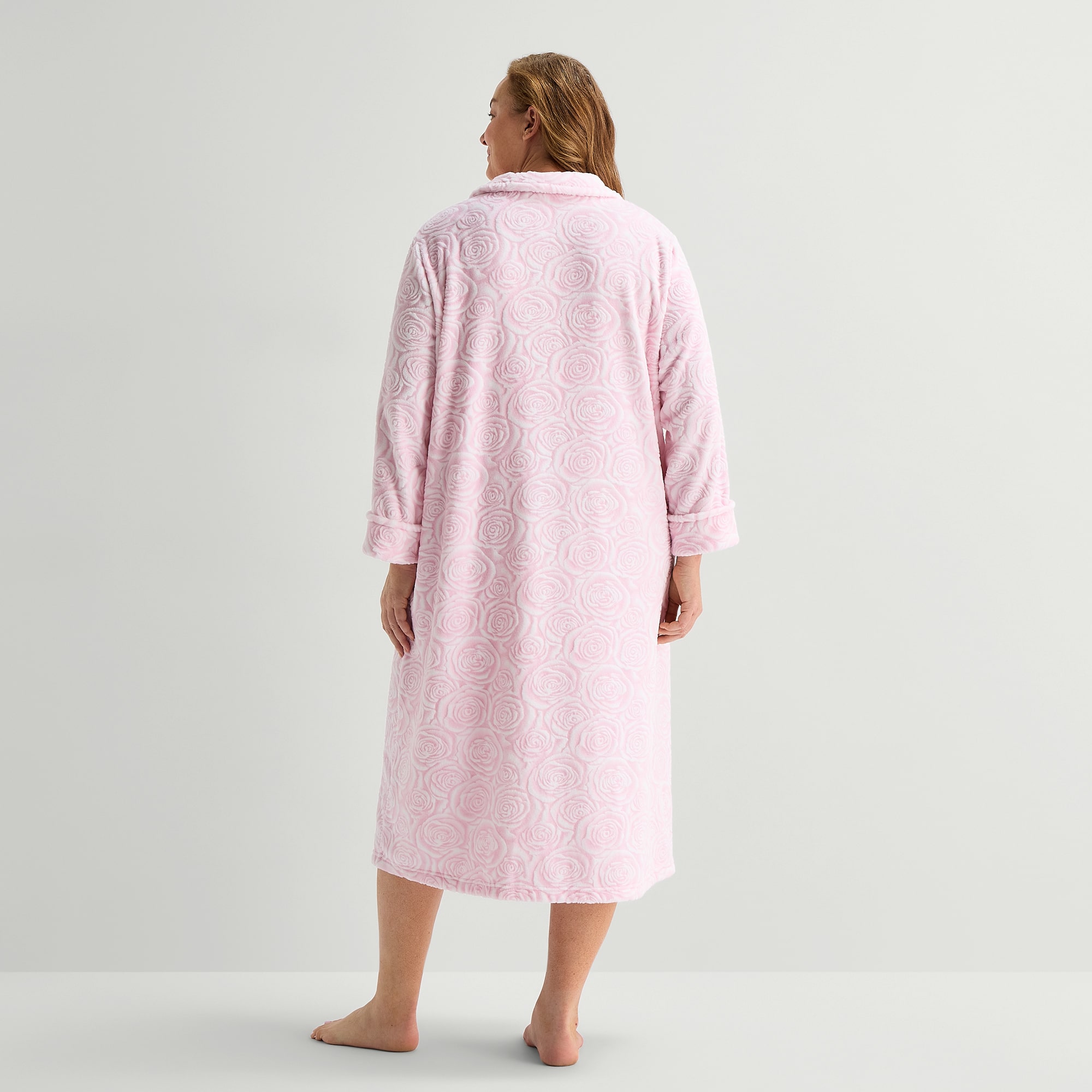 Adonna Womens Long Length Sleeve Robe