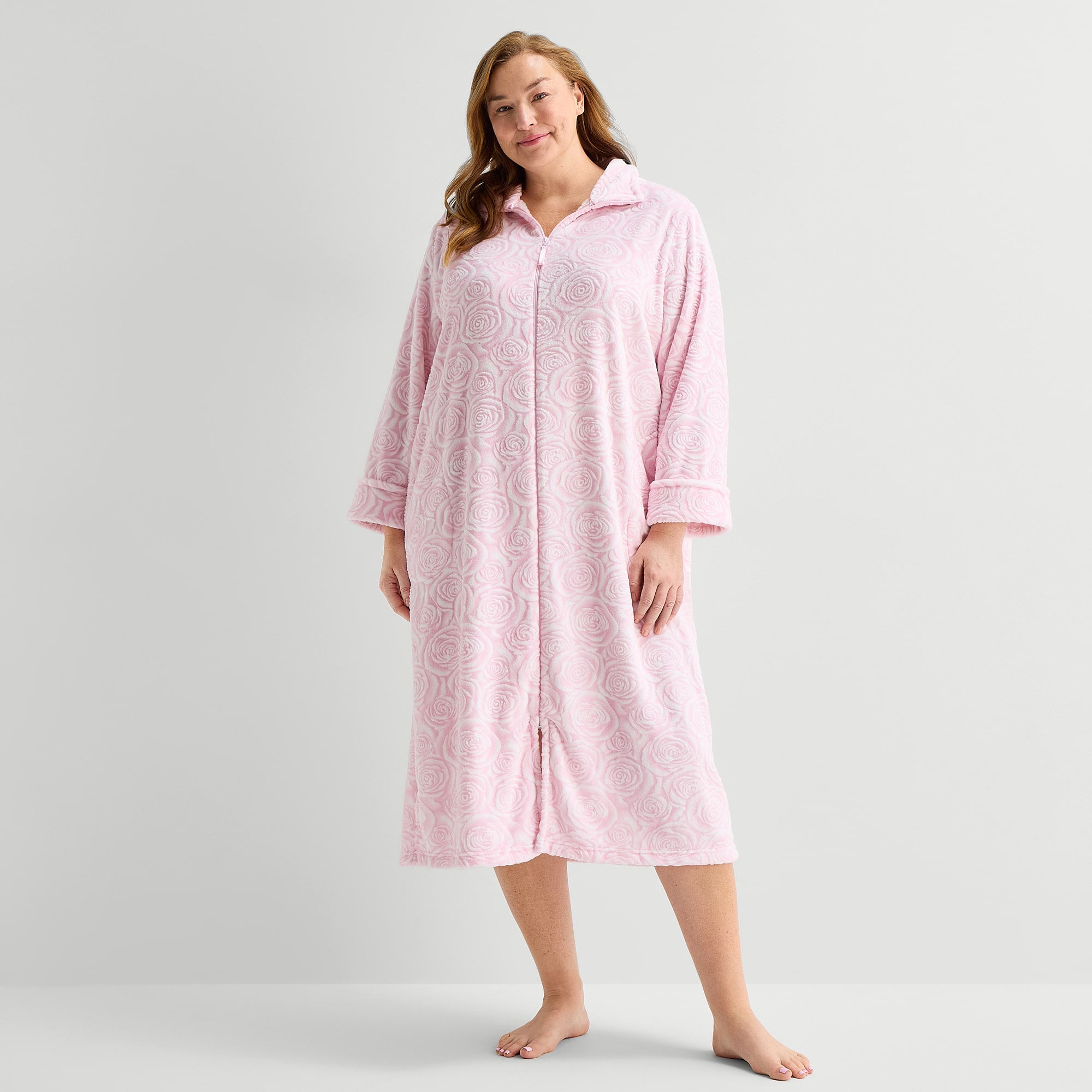 Adonna Womens Long Length Sleeve Robe