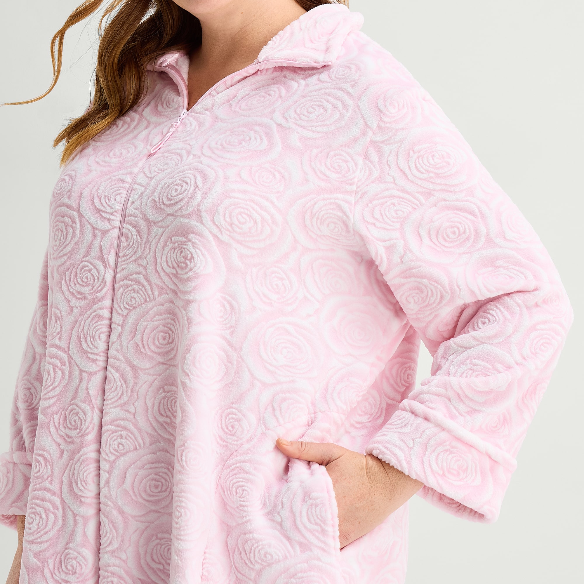 Adonna Womens Long Length Sleeve Robe