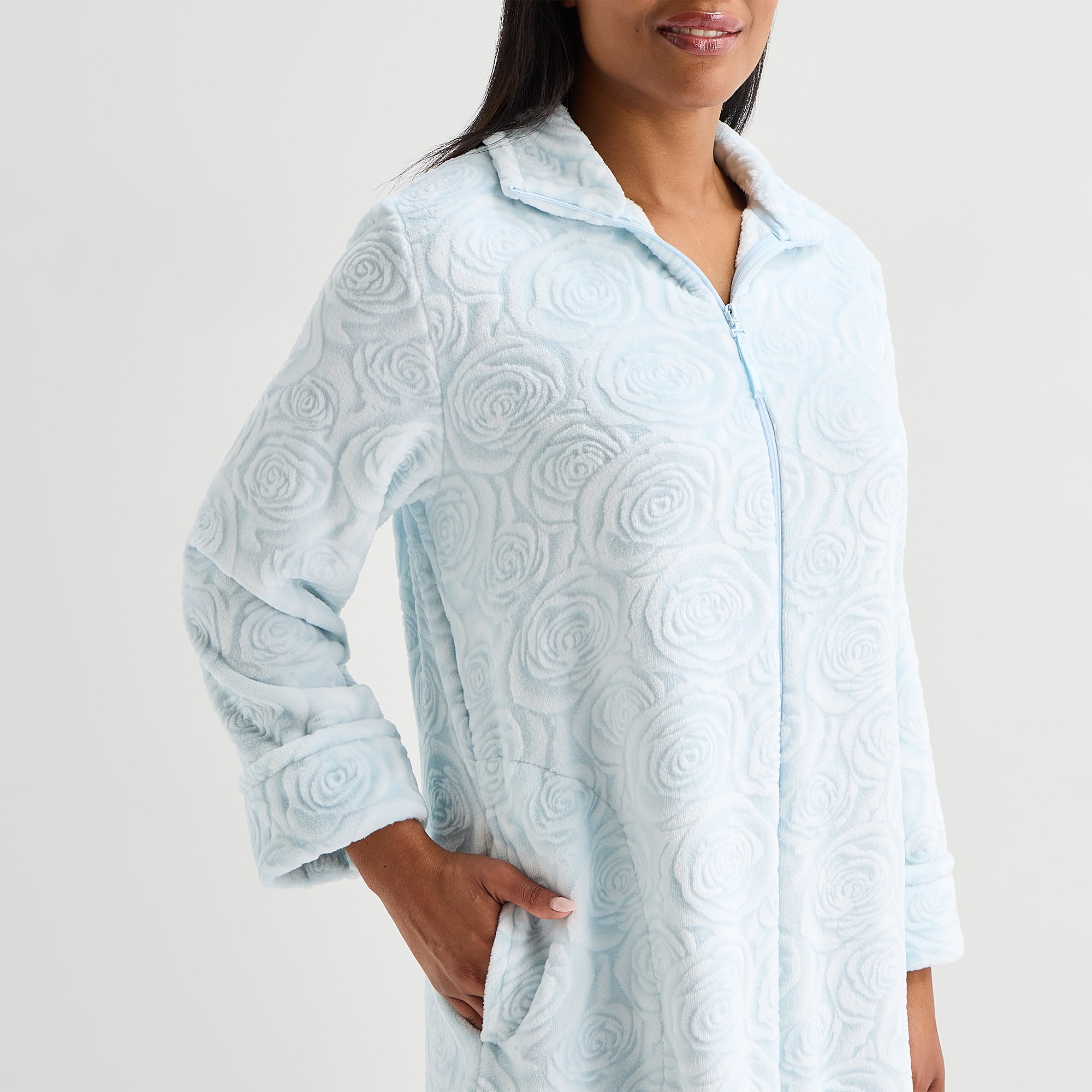 Adonna Womens Long Length Sleeve Robe