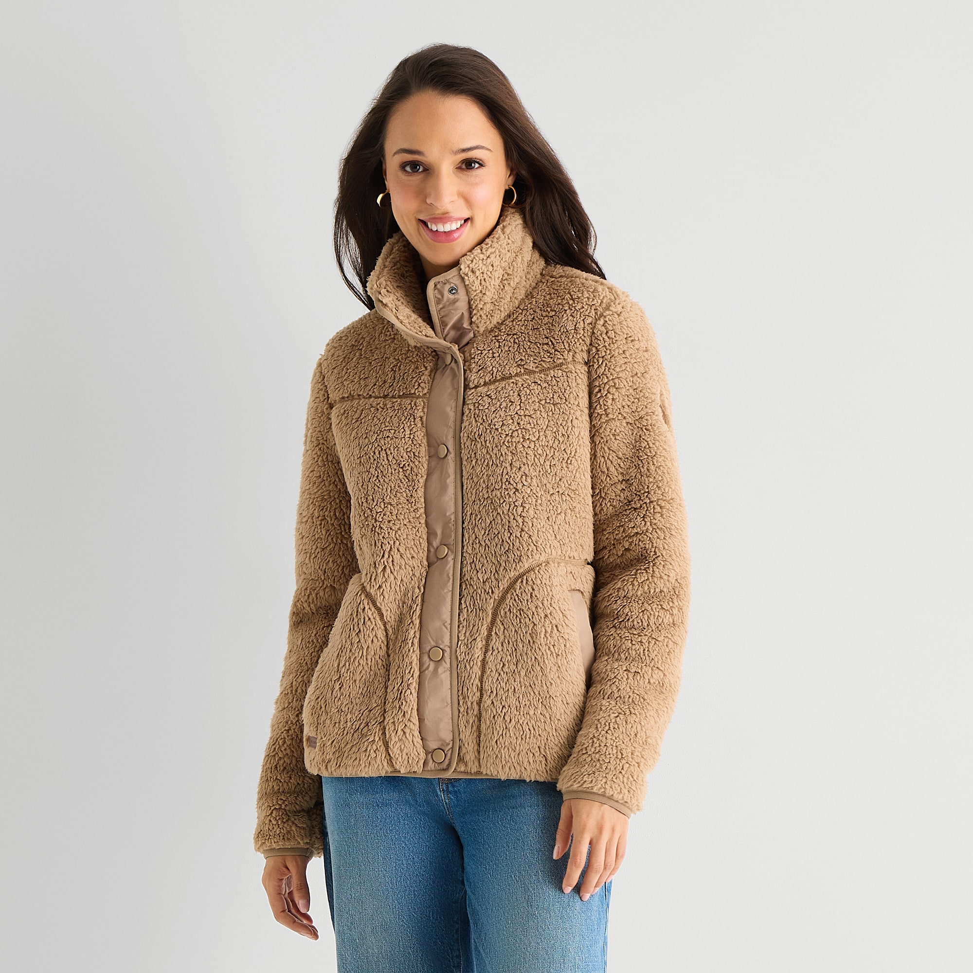 Free Country Womens Fleece Lightweight Jacket