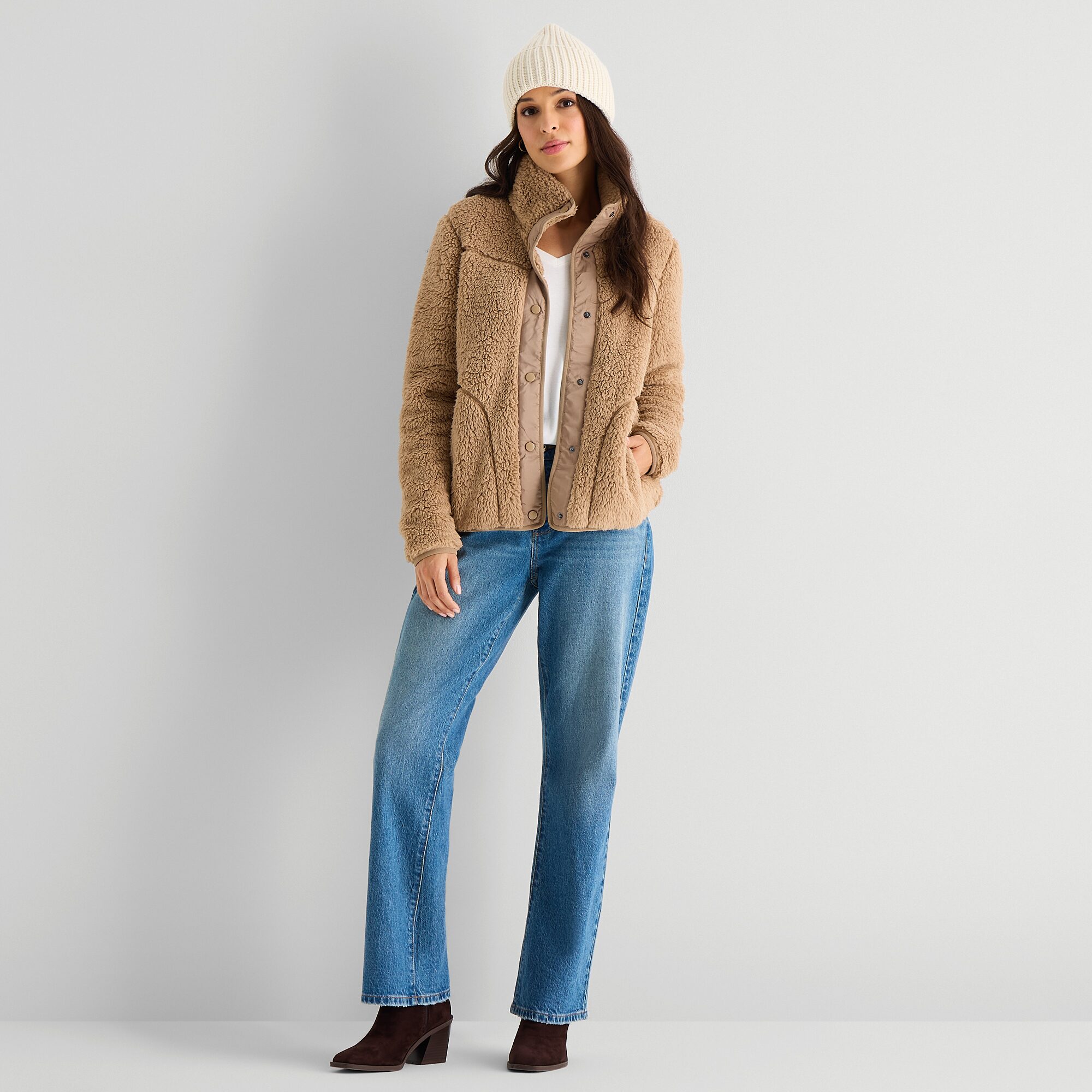 Free Country Womens Fleece Lightweight Jacket