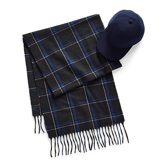 St. John's Bay Baseball Cap & Scarf 2-pc. Cold Weather Set