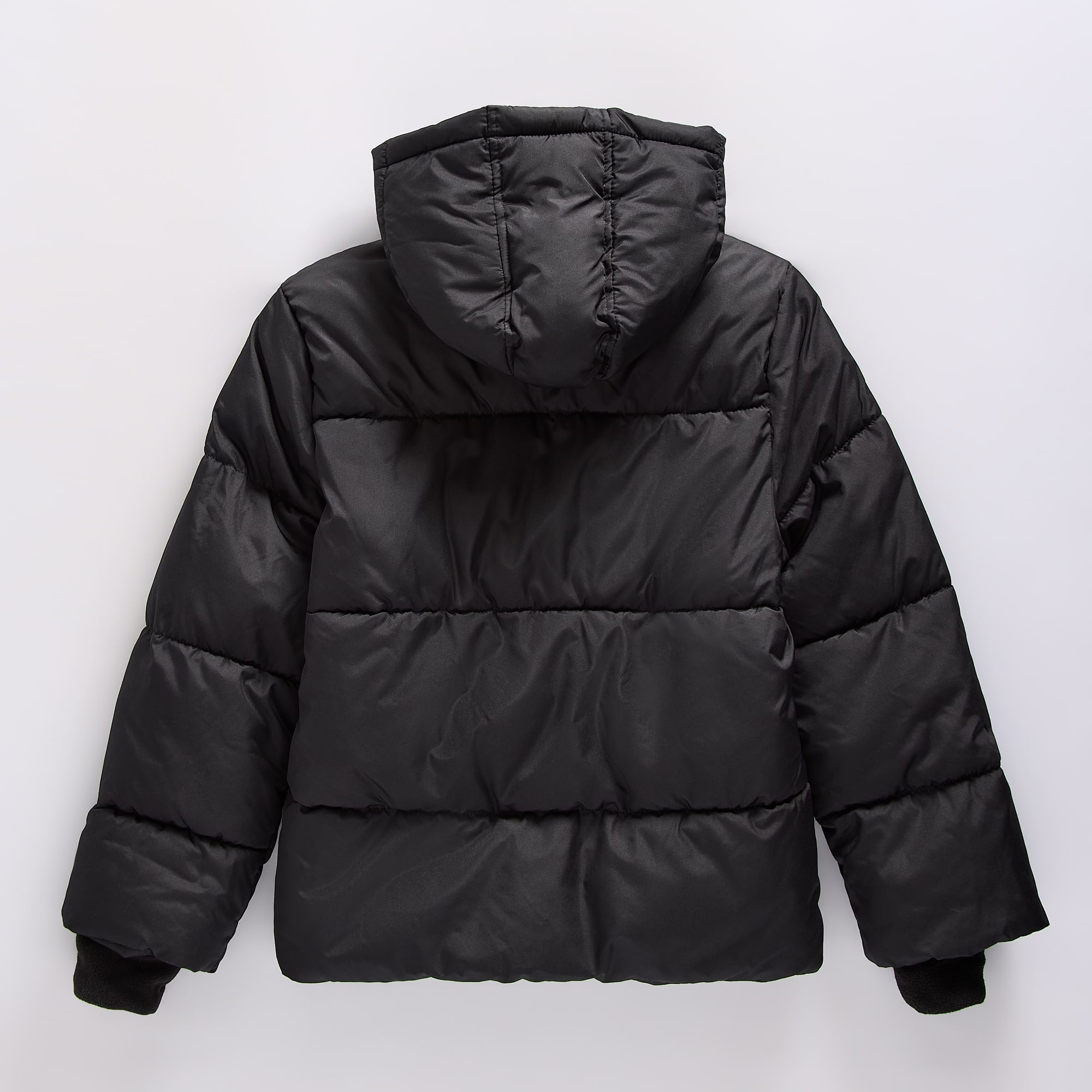 Thereabouts Little & Big Kid Girls Hooded Water Resistant Easy-on + Easy-off Heavyweight Puffer Jacket