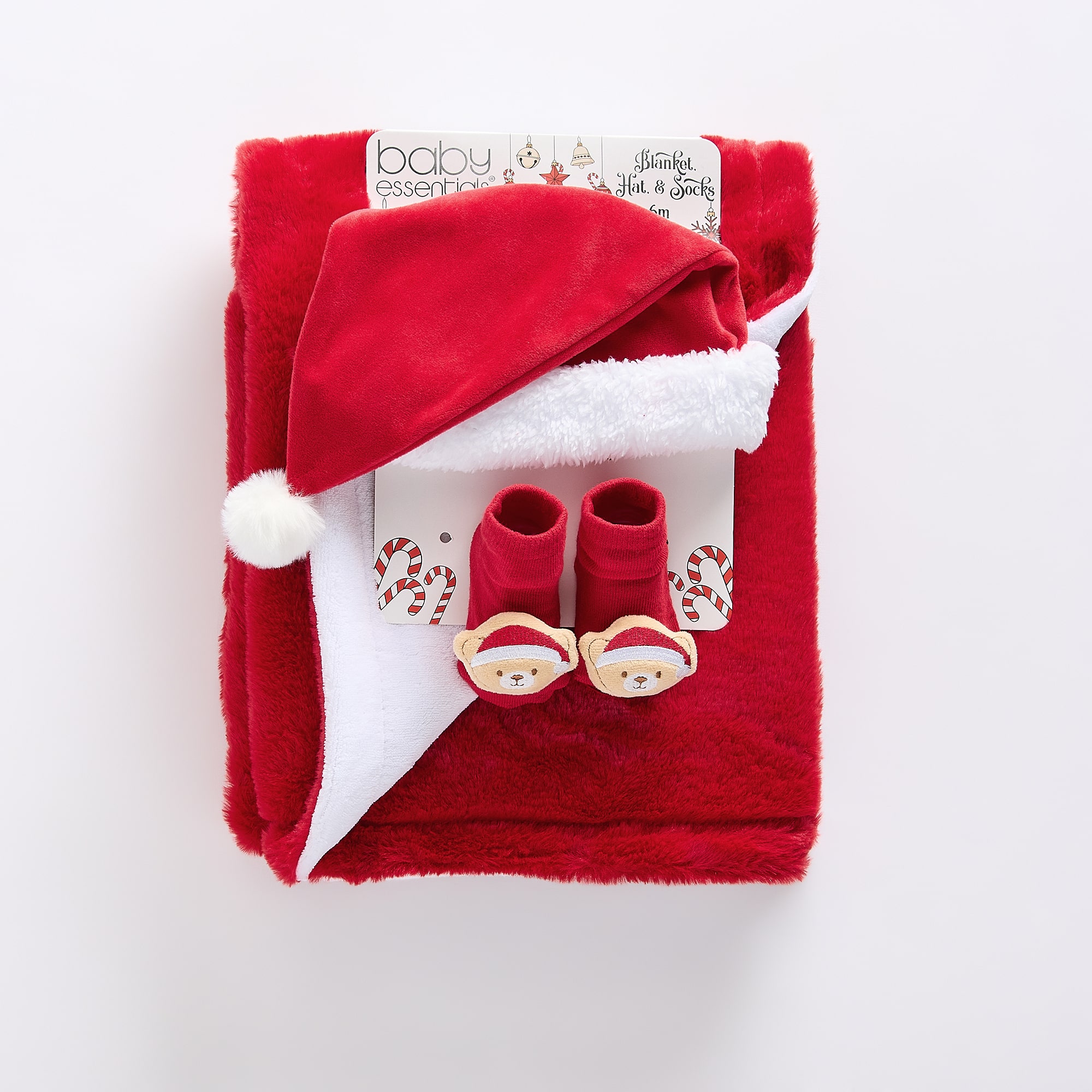 Baby Essentials First Christmas 3-pc. Baby Blanket