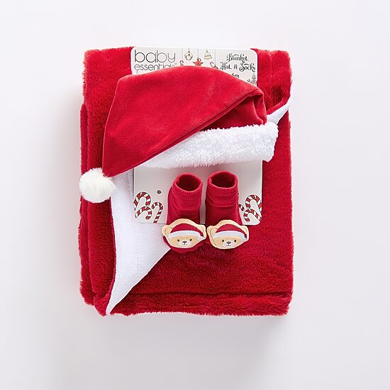 Baby Essentials First Christmas 3-pc. Baby Blanket