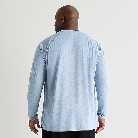 Xersion Mens Crew Neck Long Sleeve Active Big and Tall T-Shirt