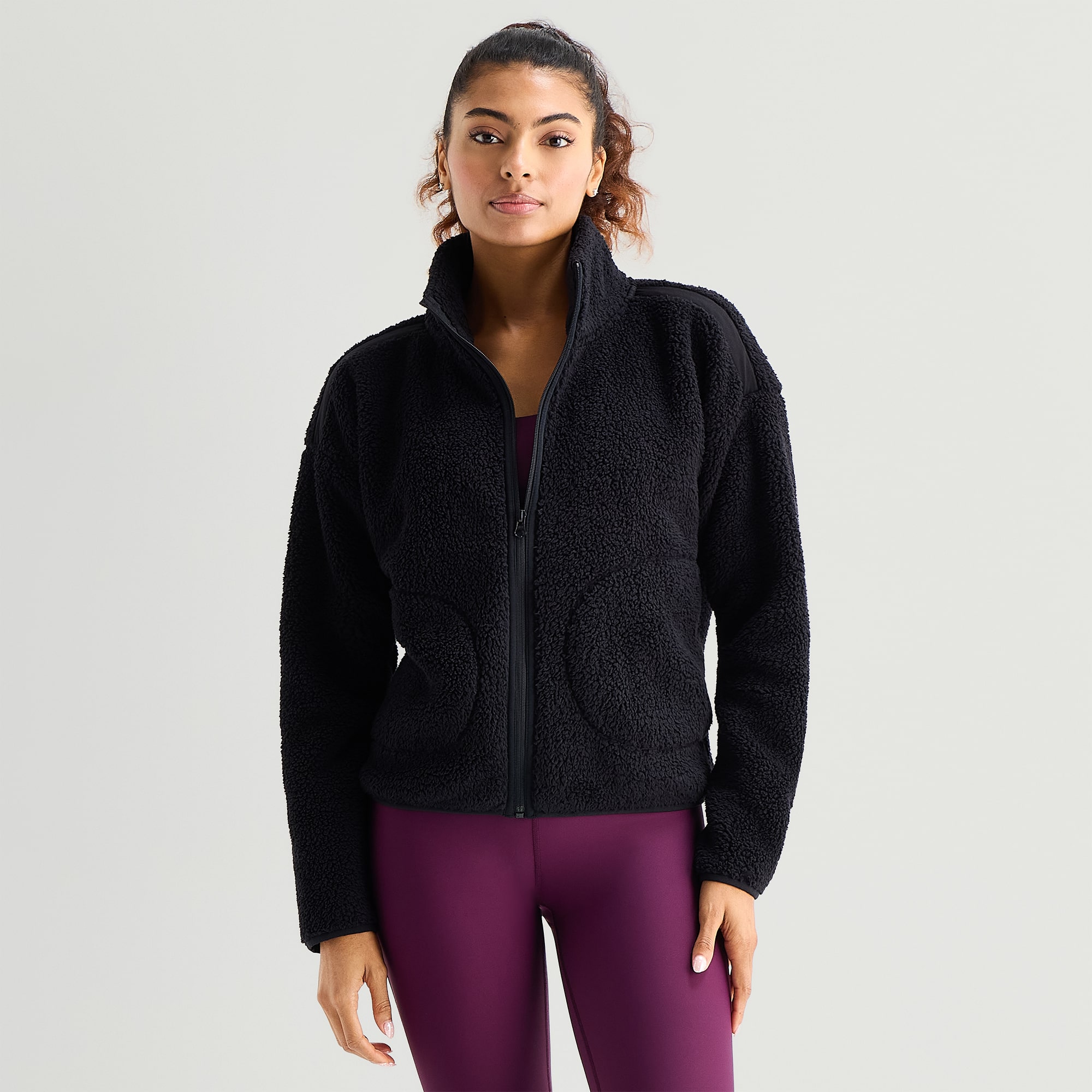 Xersion Sherpa Womens Heavyweight Jacket