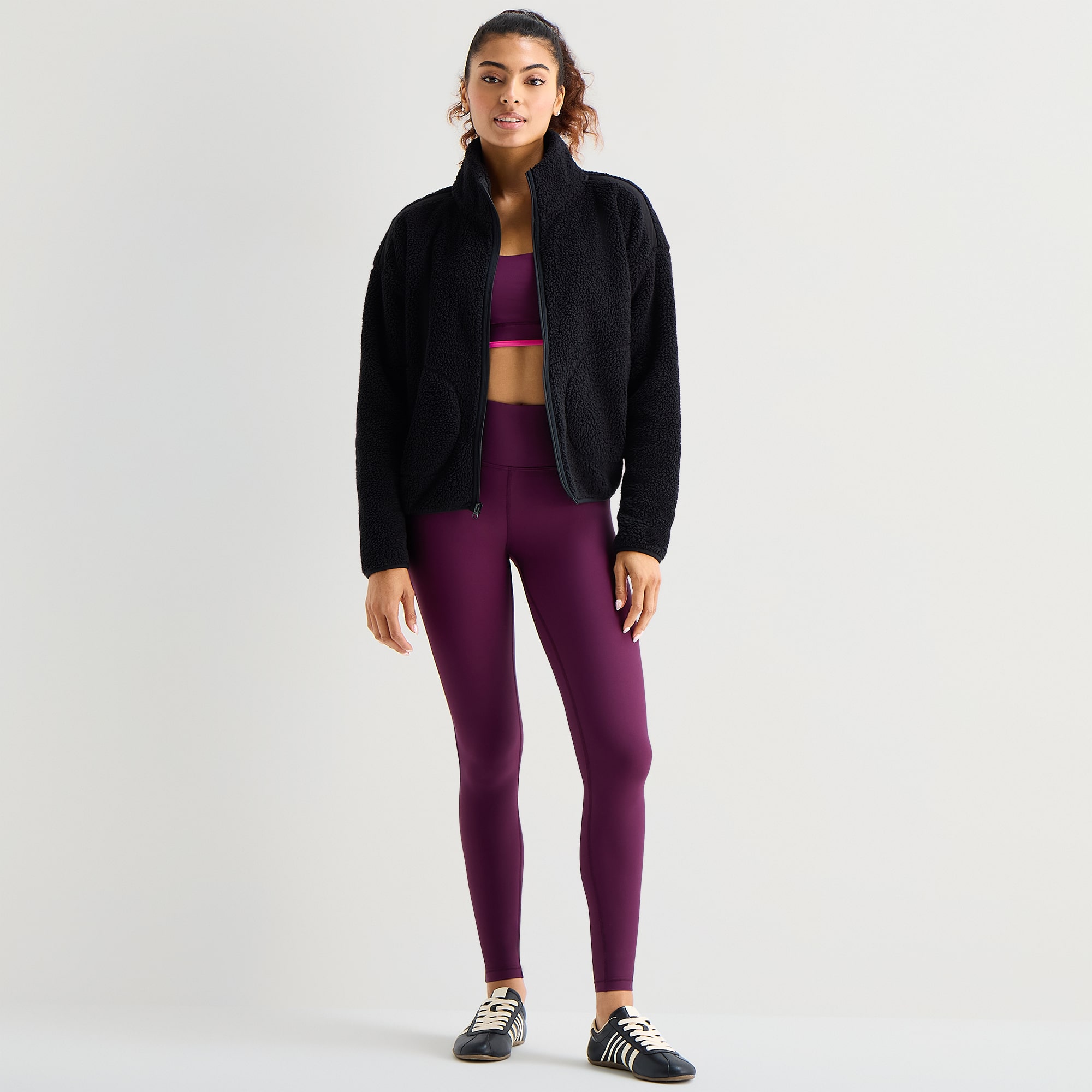Xersion Sherpa Womens Heavyweight Jacket