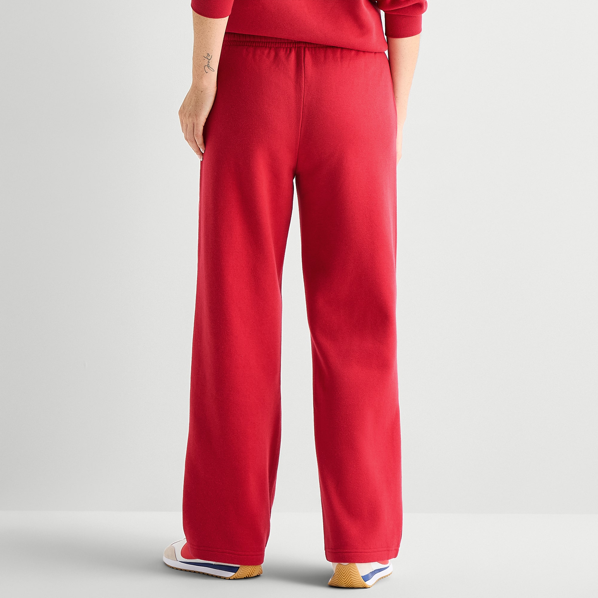 Womens Juniors Flare Minnie Mouse Sweatpant