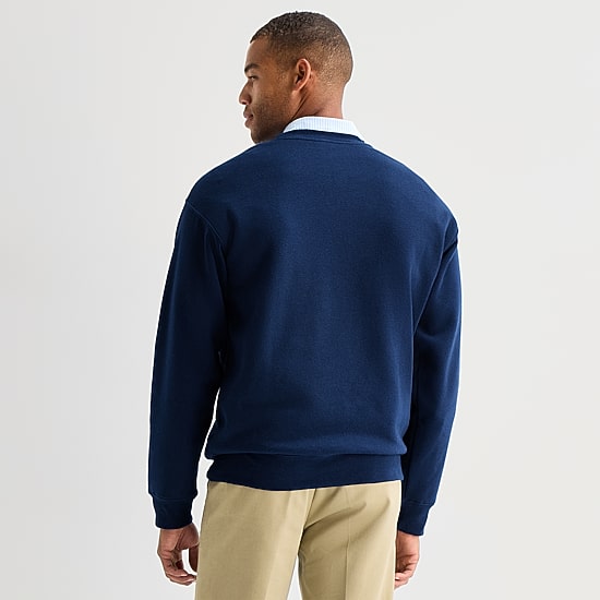 North Pole Trading Co. Mens Crew Neck Long Sleeve Sweatshirt