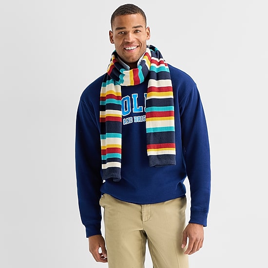 North Pole Trading Co. Striped Scarf