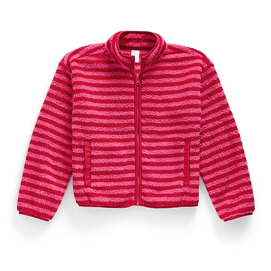 North Pole Trading Co. Big Kid Girls Long Sleeve Sherpa Jacket