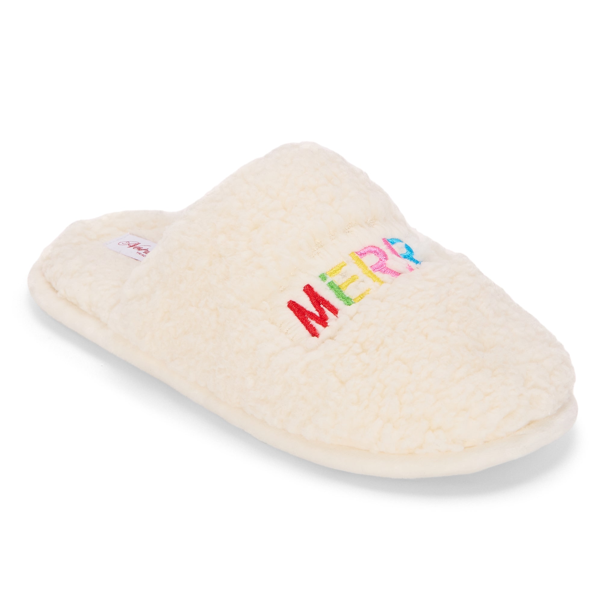 North Pole Trading Co. Womens Merry Slip-On Slippers