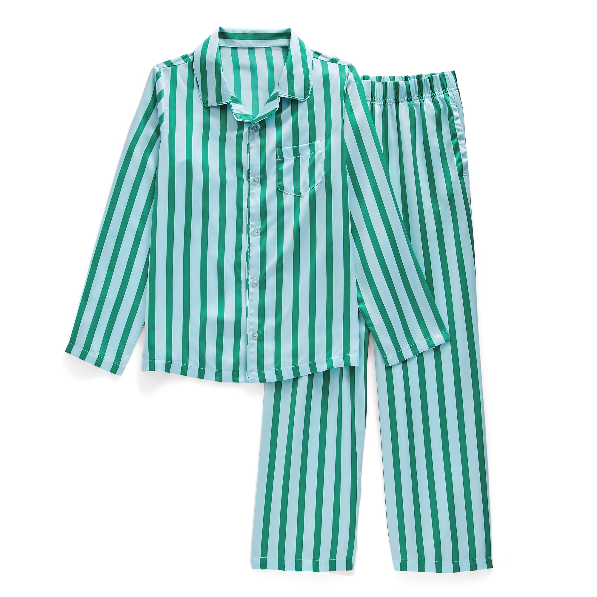 North Pole Trading Co. Little & Big Kid Girls Long Sleeve 2-pc. Kids Pajama Set