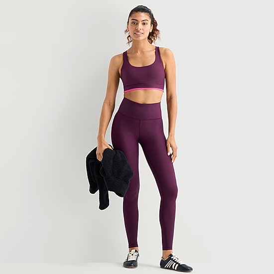 Xersion EverContour+ Womens Medium Support Sports Bra