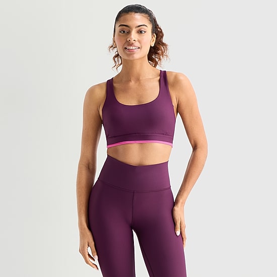 Xersion EverContour+ Womens Medium Support Sports Bra