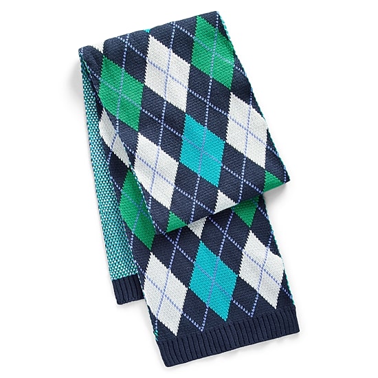 North Pole Trading Co. Argyle Scarf