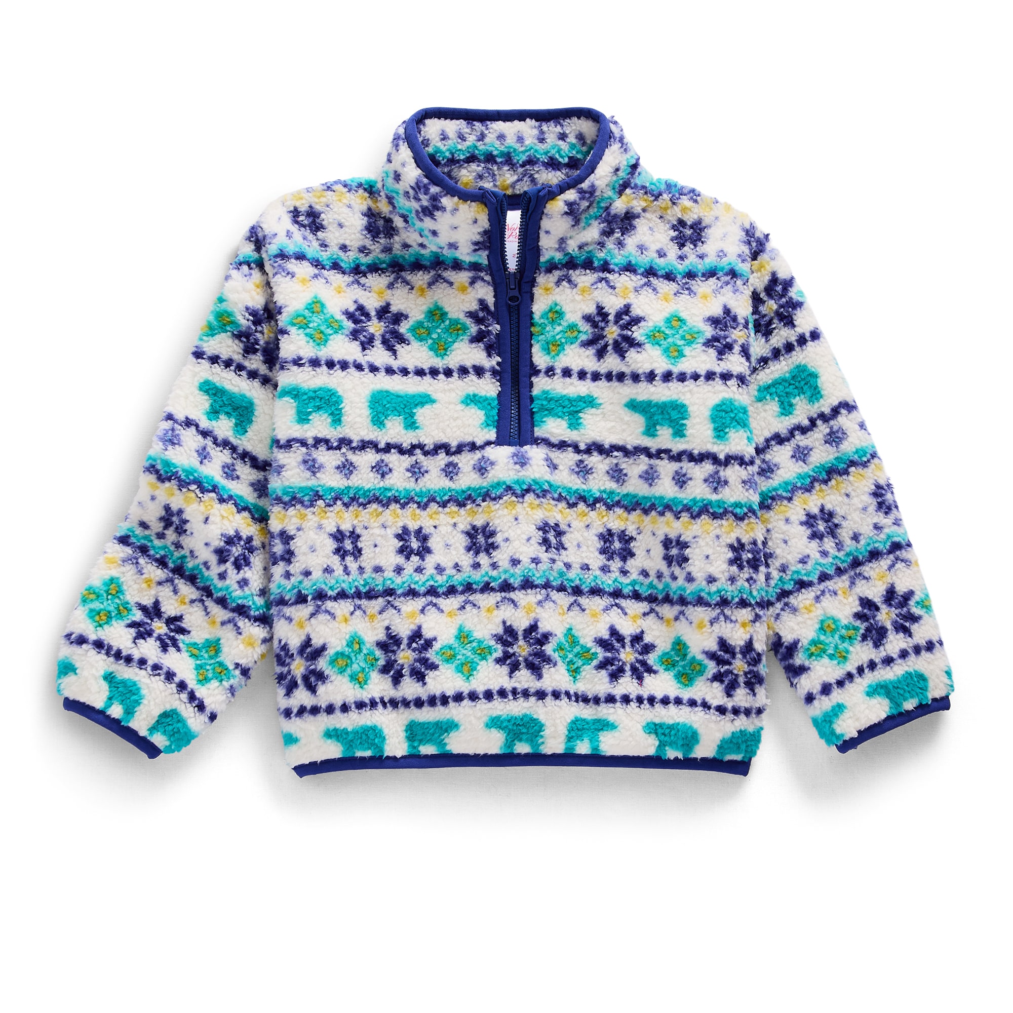 North Pole Trading Co. Womens Long Sleeve Sherpa Sweatshirt
