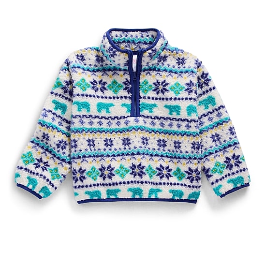 North Pole Trading Co. Womens Long Sleeve Sherpa Sweatshirt