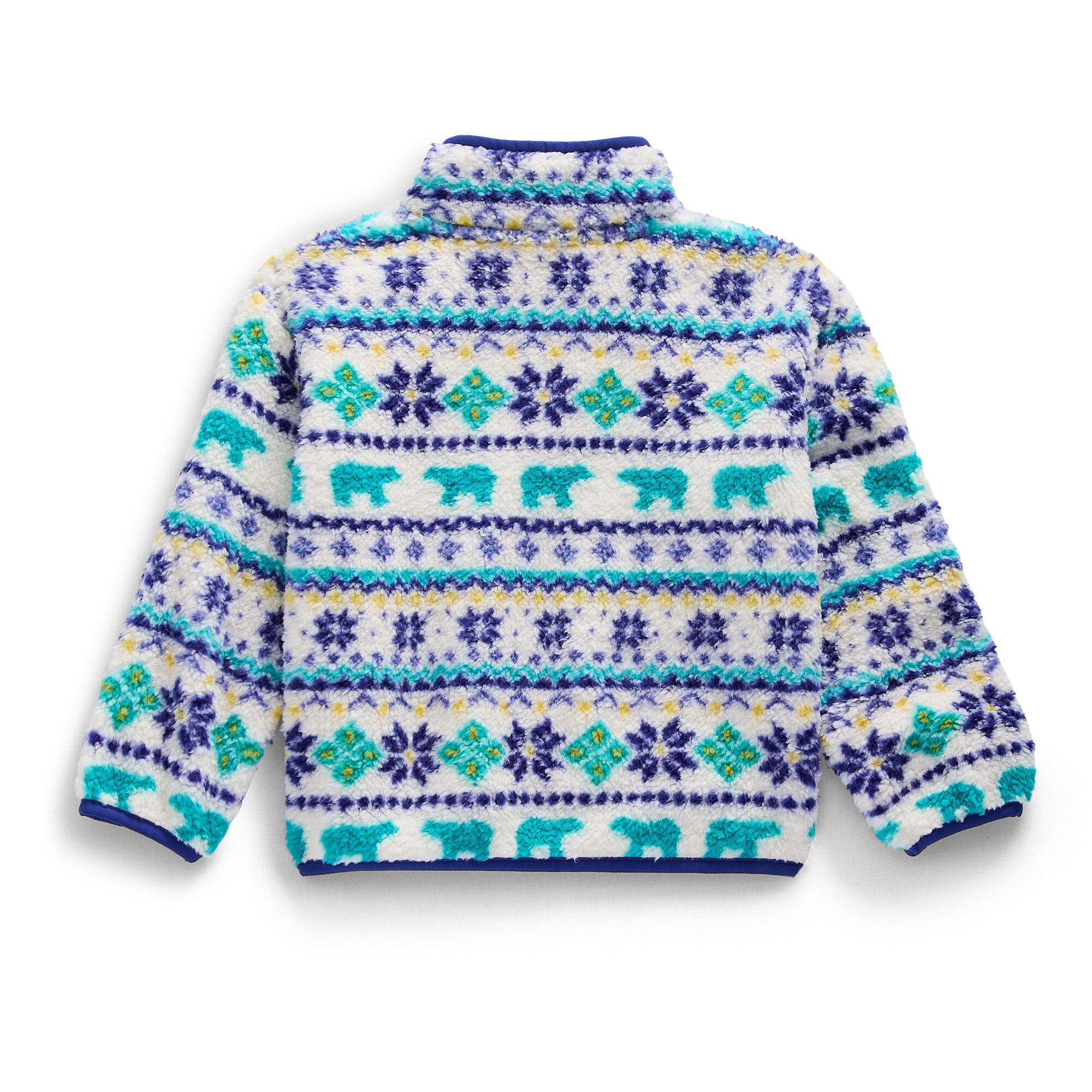 North Pole Trading Co. Womens Long Sleeve Sherpa Sweatshirt