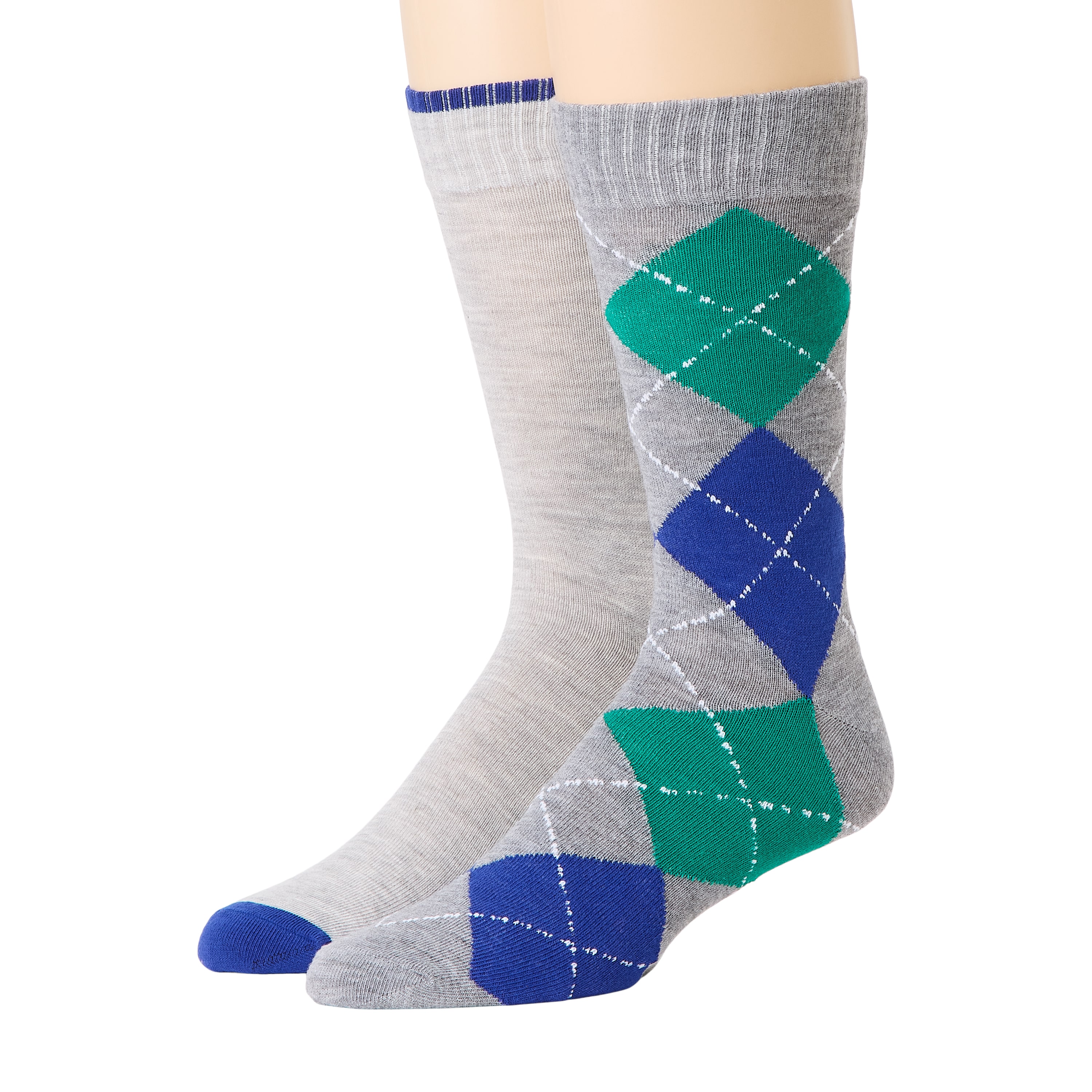 North Pole Trading Co. Mens 2 Pair Crew Socks